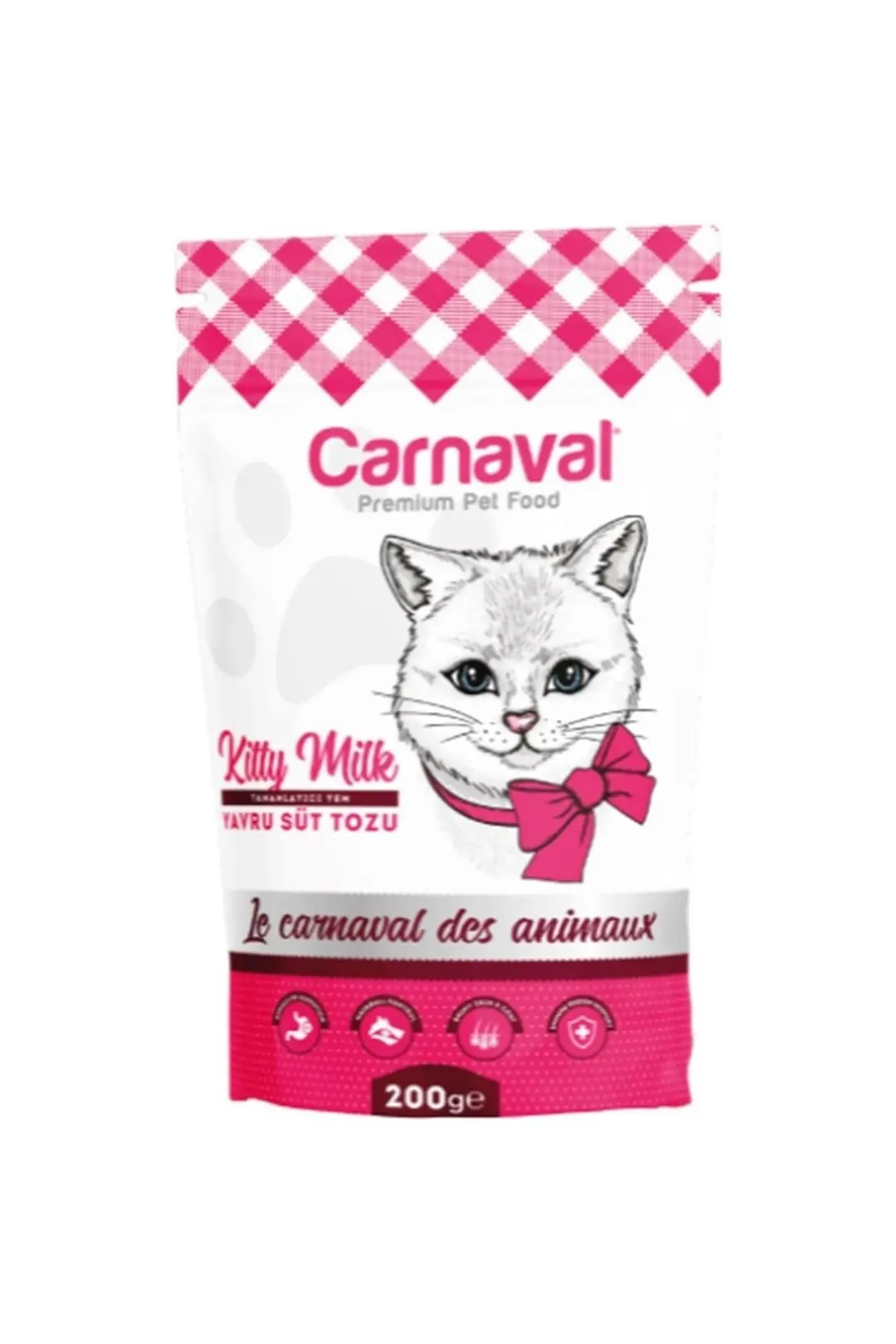 Besleyici Ek Besin Gıda Takviyesi Süt Tozu Premium Cat Yavru Kedi 200 gr