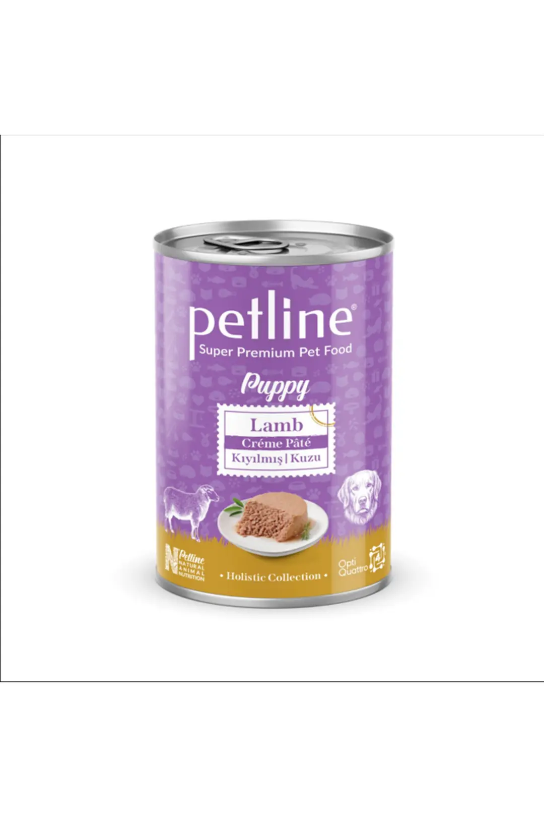 Gelişim Destekleyici Puppy Lamb Crème Pâté Kuzulu Yavru Köpek Konservesi 395 Gr