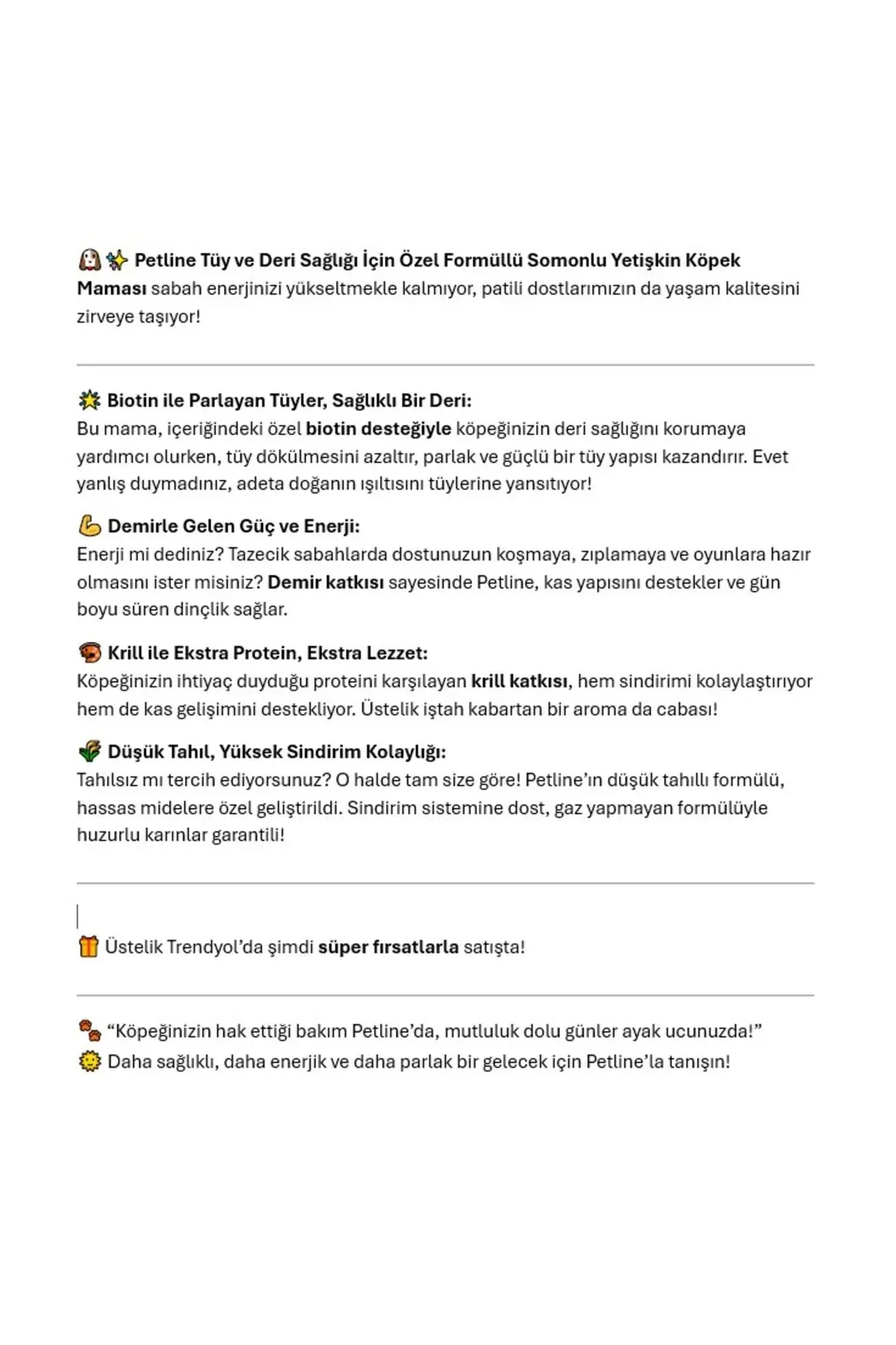 Tüy Ve Deri Sağlığı Için Özel Formüllü- Somonlu Yetişkin Köpek Maması 6kg ( 2 X 3kg)