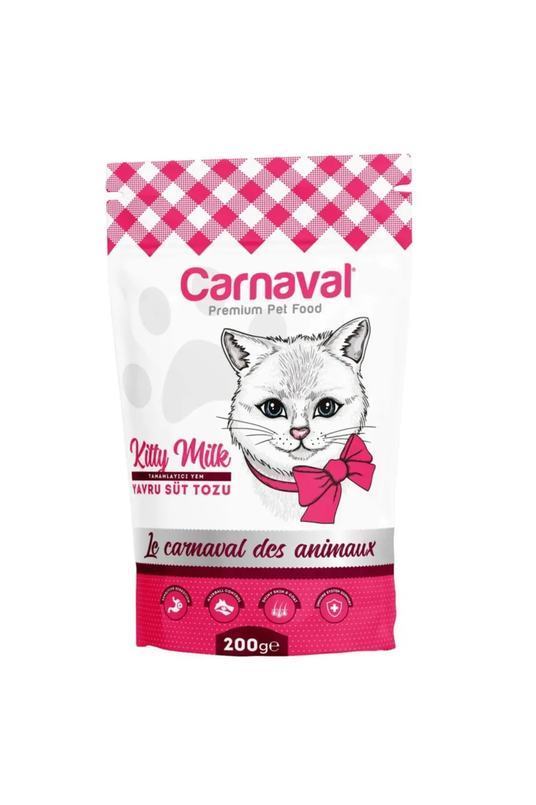 Premium Kitten Milk Yavru Kedi Sütü Süt Tozu 200 gr