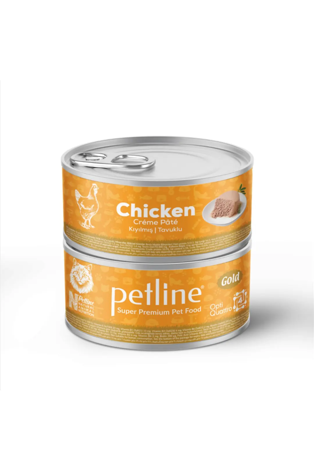 Gold Opti Quattro Nutrition™ Chicken Crème Pâté 85 Gr "8 Adet gönderilmektedir"