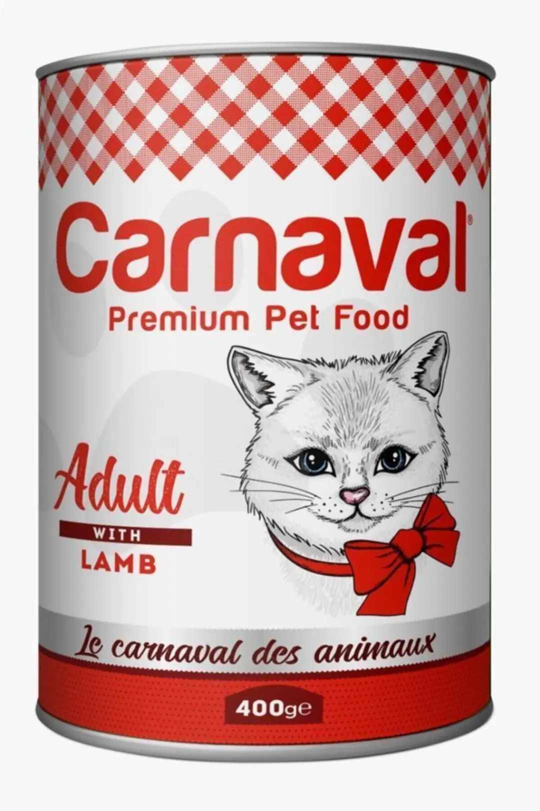 Parça Kuzu Etli Kedi Konservesi 400 Gr X 1 Adet