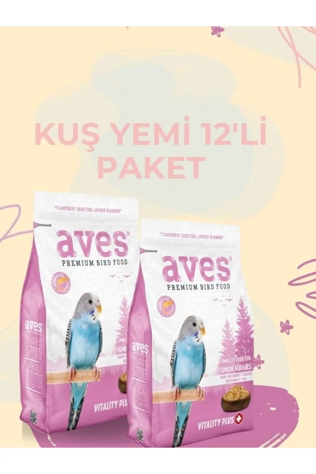 Kaliteli Özel Üretim Yavru Muhabbet Yemi 400Gr