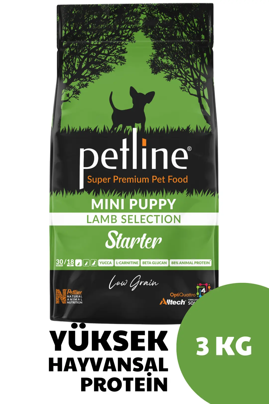 Mini Irklara Özel Üretilmiş Kuzu Etli Yavru Köpek Maması Başlangıç Maması 3kg - Starter